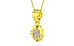 Panchdhatu Ceylon White Sapphire Pendant Prime Quality (P11)