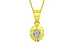 Panchdhatu Ceylon White Sapphire Pendant Prime Quality (P11)