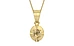 Ashtadhatu Ceylon Yellow Sapphire Pendant Fine Quality (P11)
