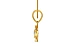 Gold Ceylon Yellow Sapphire Pendant Fine Quality (P11)