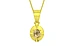 Panchdhatu Ceylon Yellow Sapphire Pendant Fine Quality (P11)