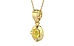 Ashtadhatu Ceylon Yellow Sapphire Pendant Limited Quality (P11)