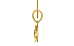 Gold Ceylon Yellow Sapphire Pendant Prime Quality (P11)