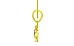 Panchdhatu Ceylon Yellow Sapphire Pendant Prime Quality (P11)