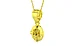 Panchdhatu Ceylon Yellow Sapphire Pendant Rare Quality (P11)