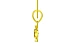 Panchdhatu Ceylon Yellow Sapphire Pendant Rare Quality (P11)
