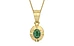 Ashtadhatu Emerald Pendant Fine Quality (P11)