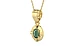 Ashtadhatu Emerald Pendant Fine Quality (P11)