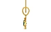 Gold Emerald Pendant Fine Quality (P11)