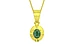 Panchdhatu Emerald Pendant Fine Quality (P11)
