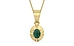 Ashtadhatu Emerald Pendant Prime Quality (P11)