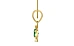 Ashtadhatu Emerald Pendant Rare Quality (P11)