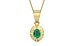 Ashtadhatu Emerald Pendant Rare Quality (P11)