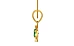 Gold Emerald Pendant Rare Quality (P11)