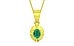 Panchdhatu Emerald Pendant Rare Quality (P11)