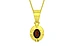 Panchdhatu Hessonite Garnet Pendant Fine Quality (P11)