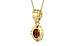 Ashtadhatu Hessonite Garnet Pendant Rare Quality (P11)
