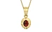 Ashtadhatu Hessonite Garnet Pendant Rare Quality (P11)