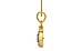 Gold Thailand Blue Sapphire Pendant Limited Quality (P12)