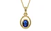 Ashtadhatu Thailand Blue Sapphire Pendant Rare Quality (P12)