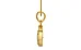 Gold Ceylon Blue Sapphire Pendant Fine Quality (P12)