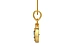 Gold Ceylon Blue Sapphire Pendant Limited Quality (P12)