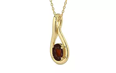 Ashtadhatu Hessonite Garnet Pendant Fine Quality (P9)