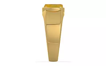 Gold Thailand Yellow Sapphire Ring Fine Quality (R10)