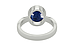 Sterling Silver Thailand Blue Sapphire Ring Limited Quality (R9)