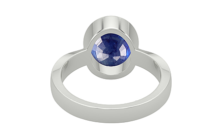 Sterling Silver Thailand Blue Sapphire Ring Prime Quality (R9)