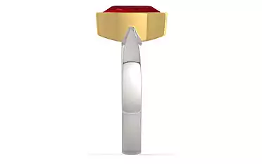 GoldCollet Ruby Ring Rare Quality (R9)