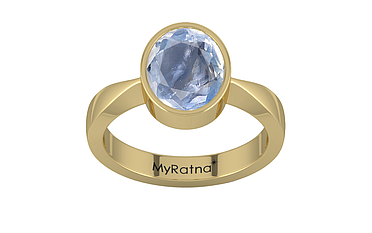 Ashtadhatu Ceylon Blue Sapphire Ring Fine Quality (R9)