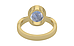 Ashtadhatu Ceylon Blue Sapphire Ring Fine Quality (R9)