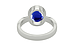 Sterling Silver Ceylon Blue Sapphire Ring Rare Quality (R9)