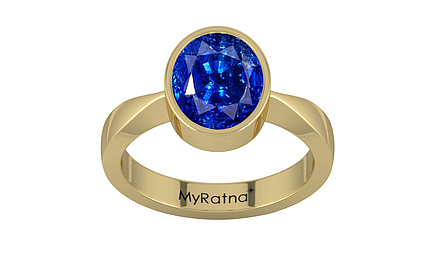 Ashtadhatu Ceylon Blue Sapphire Ring Rare Quality (R9)