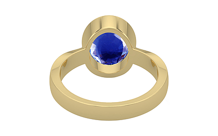 Ashtadhatu Ceylon Blue Sapphire Ring Rare Quality (R9)