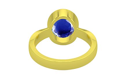 Panchdhatu Ceylon Blue Sapphire Ring Rare Quality (R9)