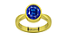 Panchdhatu Ceylon Blue Sapphire Ring Rare Quality (R9)