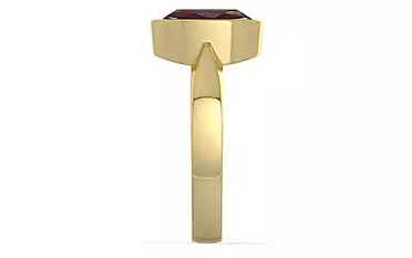 Ashtadhatu Hessonite Garnet Ring Fine Quality (R9)