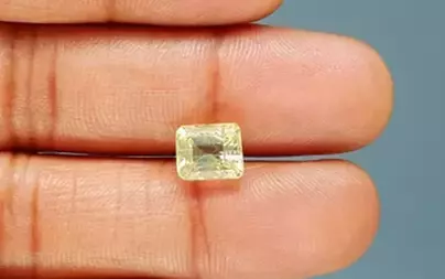 Natural Yellow Topaz - 3.38 Carat Limited Quality YT-25065