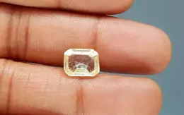 Natural Yellow Topaz - 3.71 Carat Prime Quality YT-25070